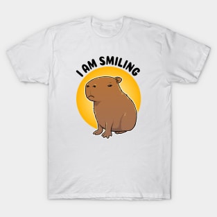 I am Smiling Capybara T-Shirt